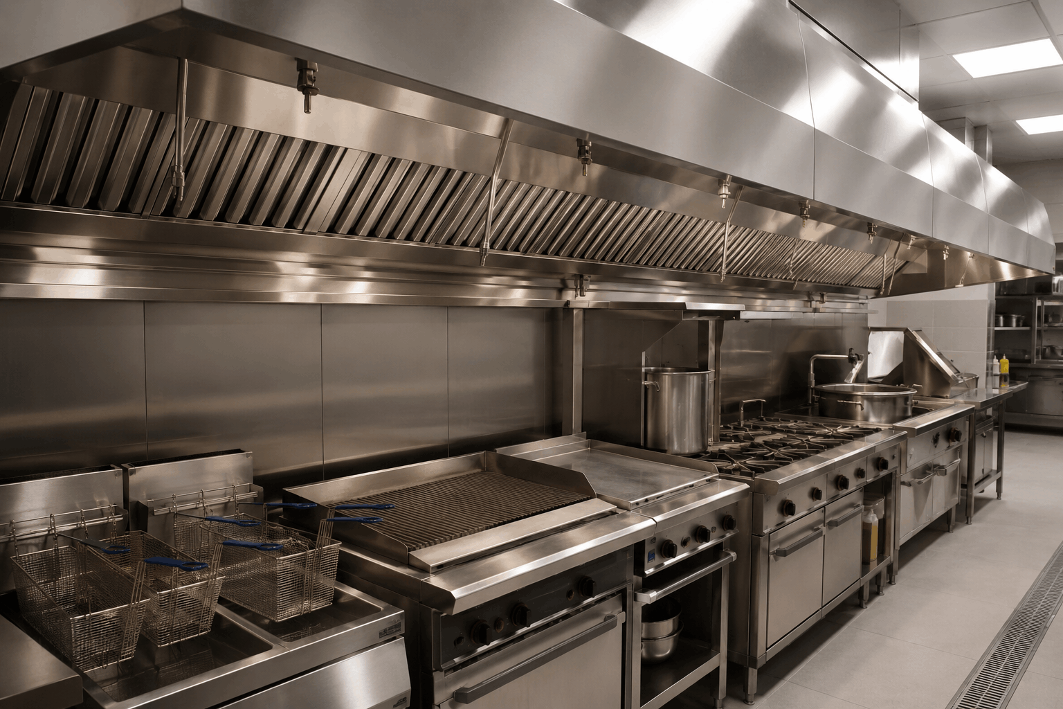 Commercial Kitchen Exhaust Hood